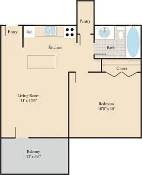 Floor plan The Cherokee