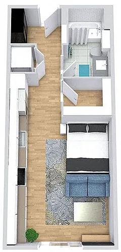 Floor plan Blakley