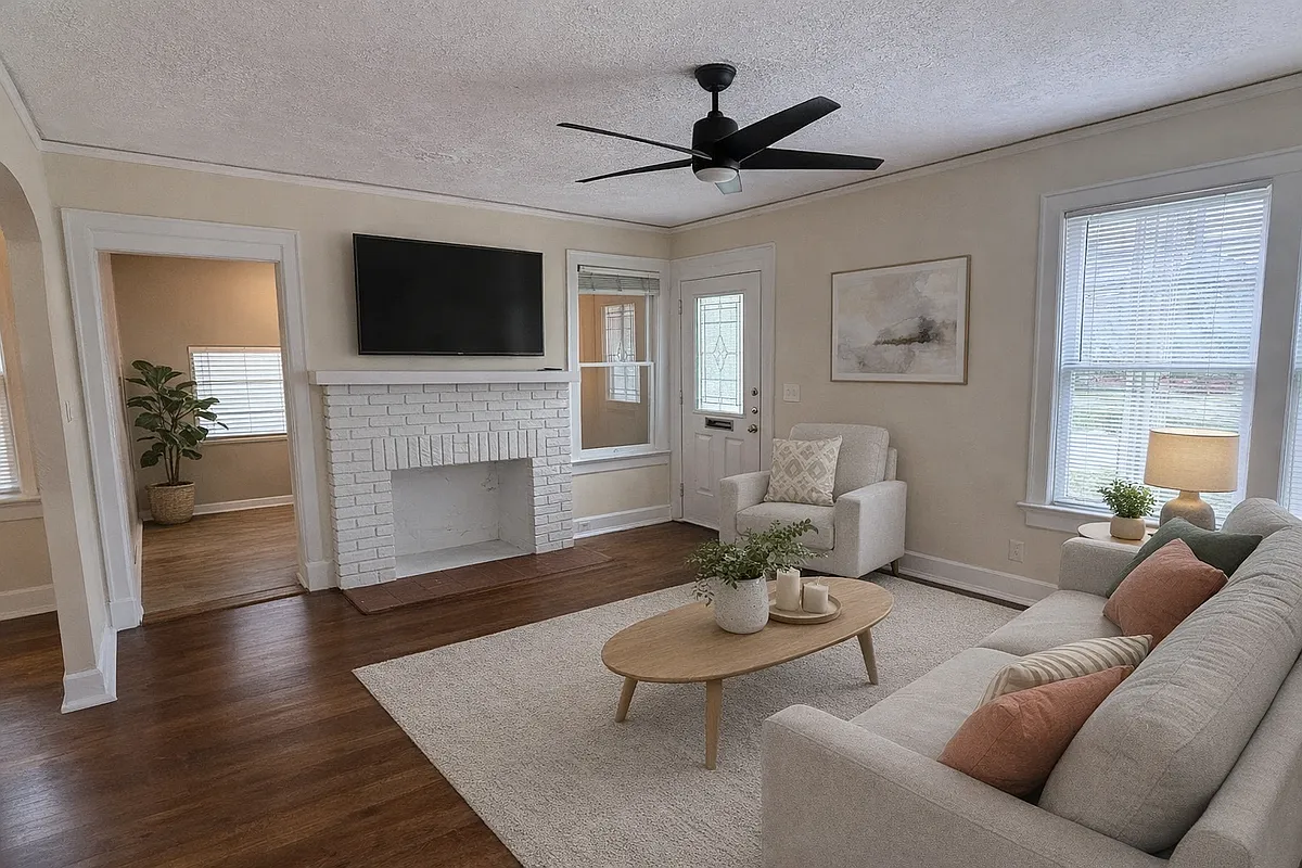 Living room - 2589 Park St