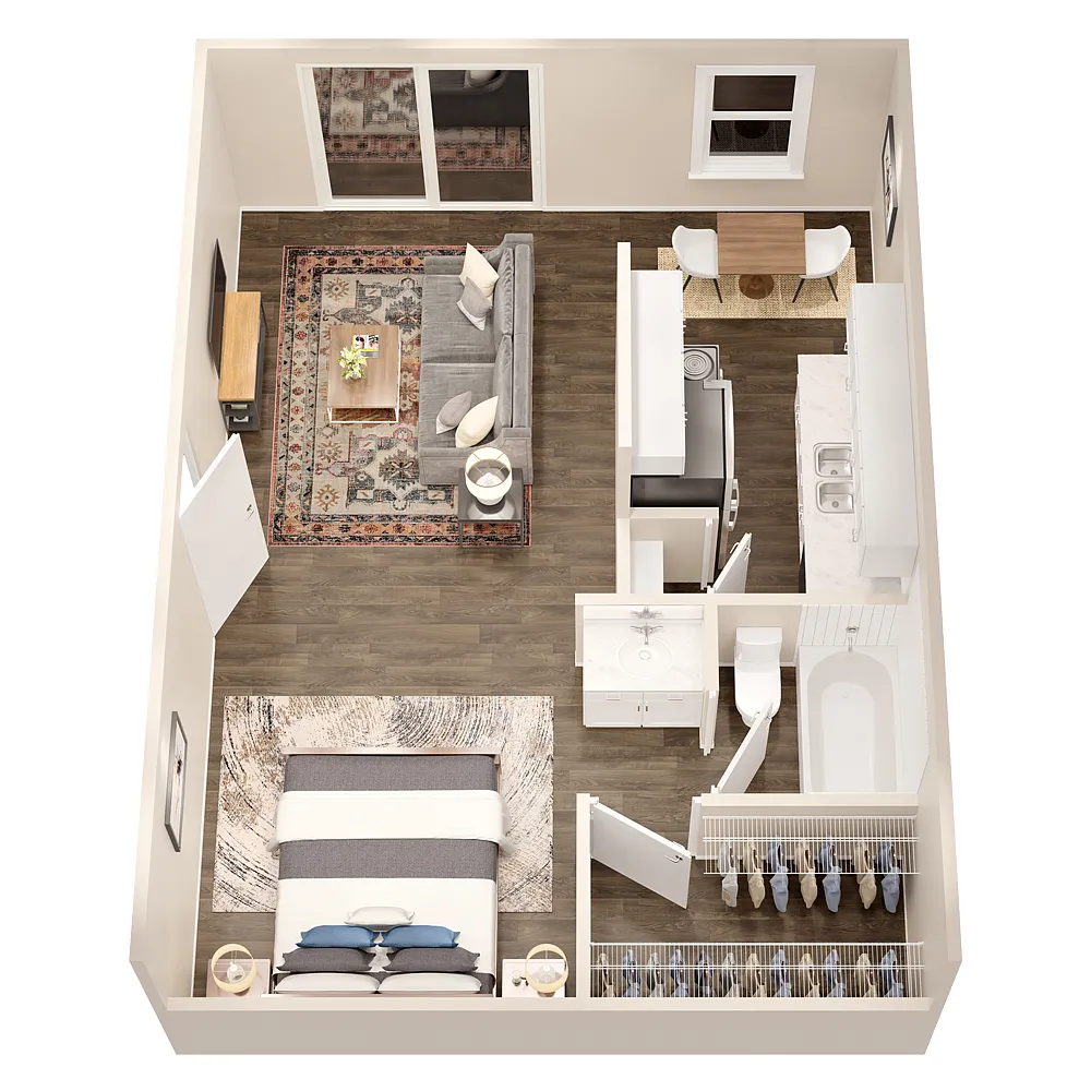 Floor plan Rose
