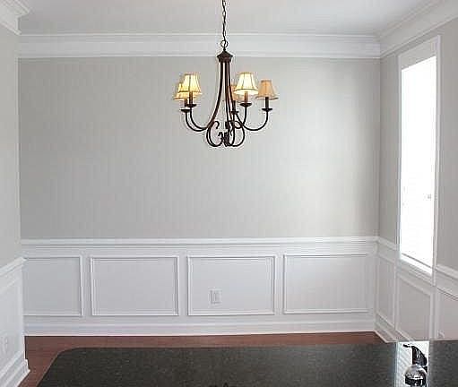 Dining room off of the kitchen