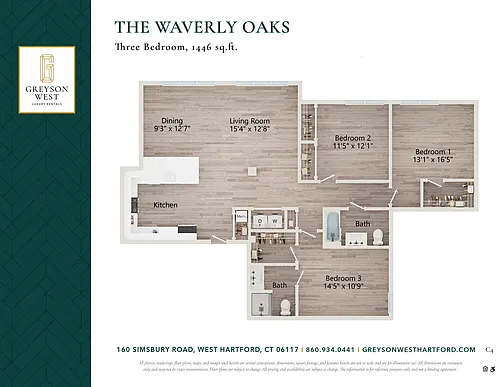 Floor plan Waverly Oaks