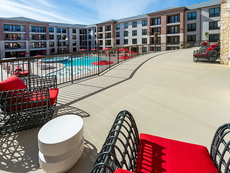 Fitness Center Social Balcony