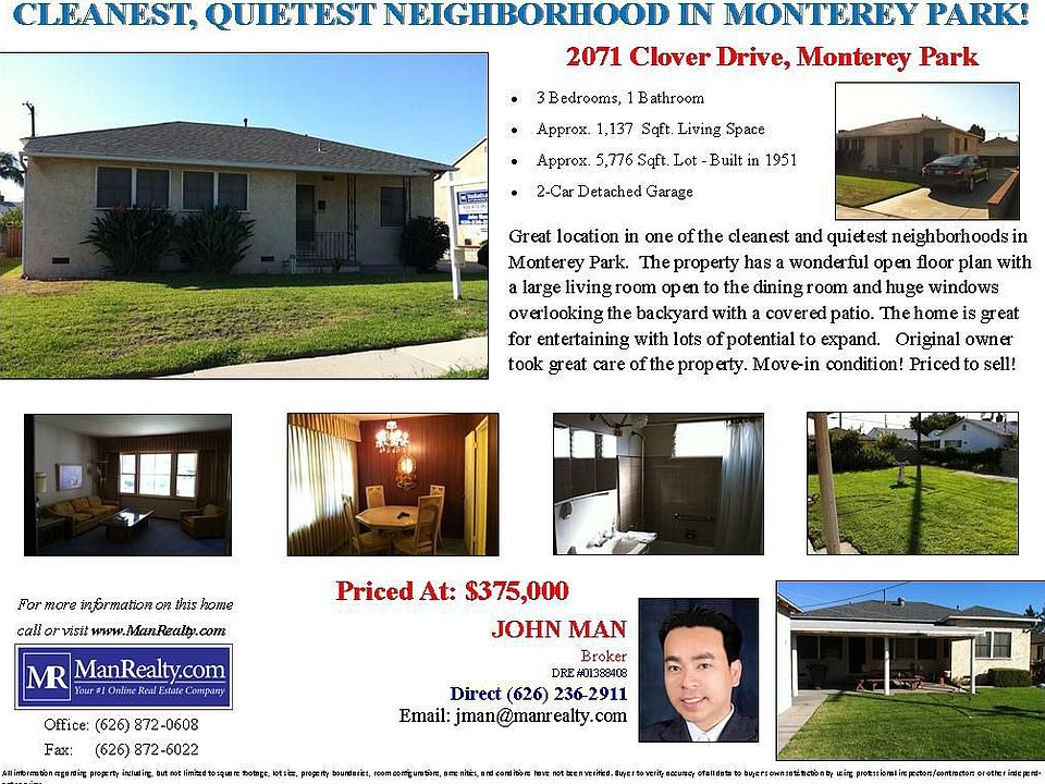 1st image of 2071 Clover Dr
