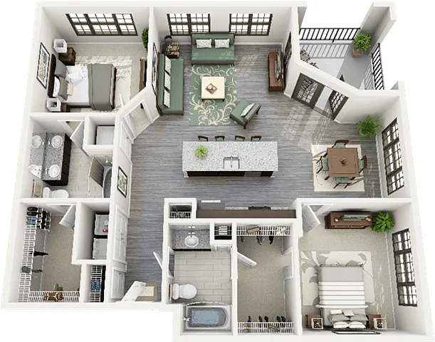 Floor plan Fairview