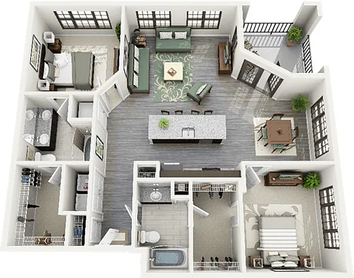 Floor plan Fairview