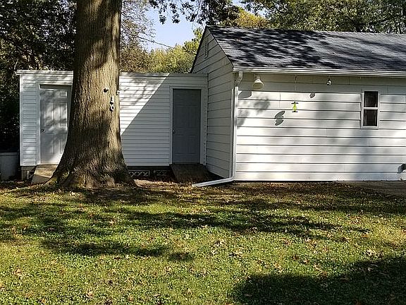 Garage with attached storage