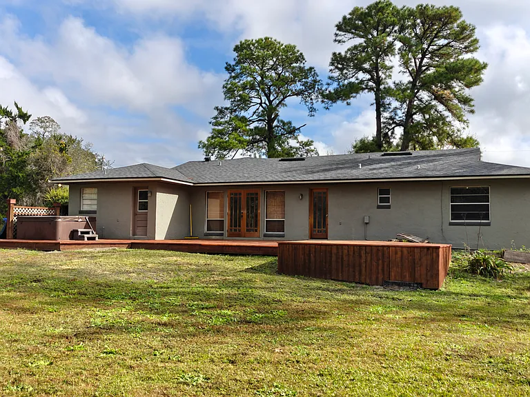 Rear of House