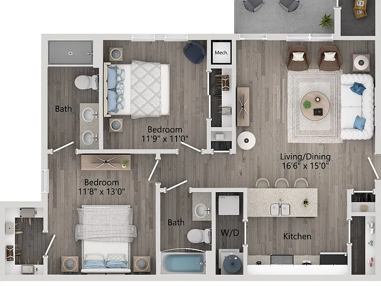 Stone Creek Flats - Brand New Apartments in Sherman, Texas — Photo 15