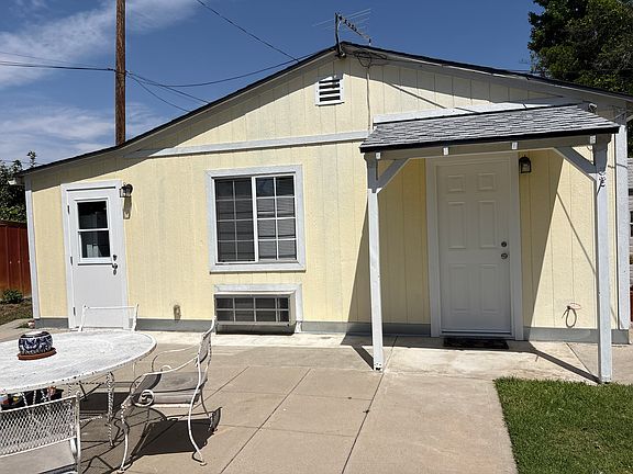 Front of unit. This patio is yours to use.