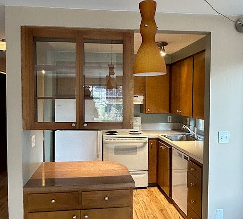 Kitchen Open from Living Room