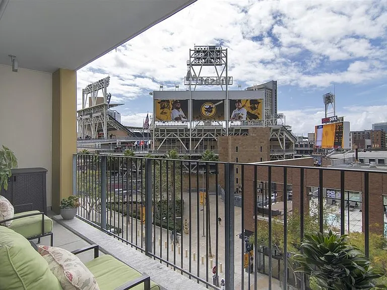 Petco Park View From Balcony