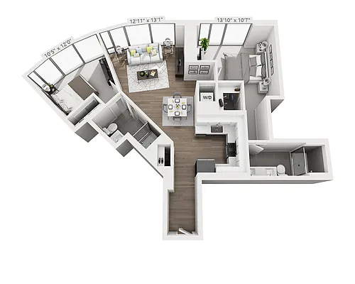 Floor plan B2E