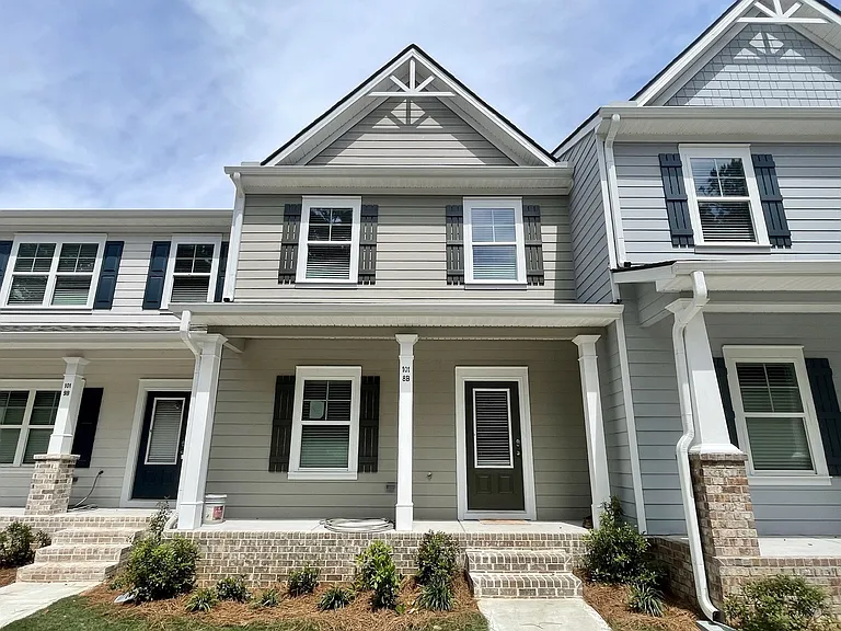 Covered front entry