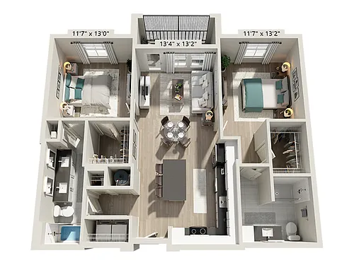 Floor plan B1