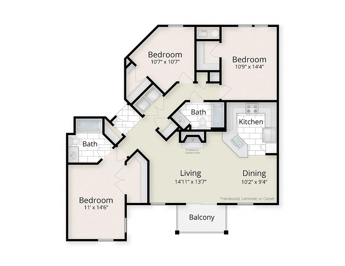 Floor plan Fir