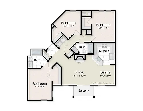 Floor plan Fir