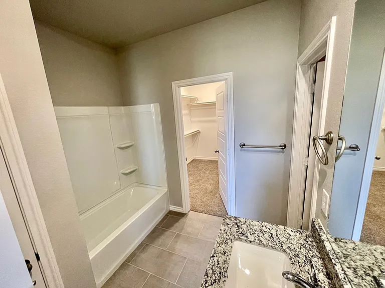 Master bathroom