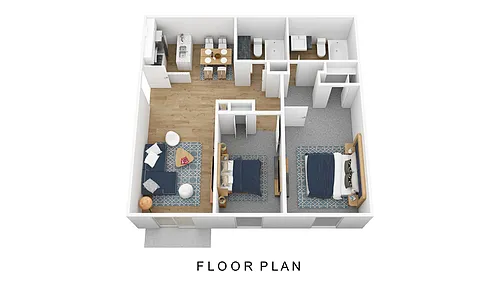 Floor plan 2B2B