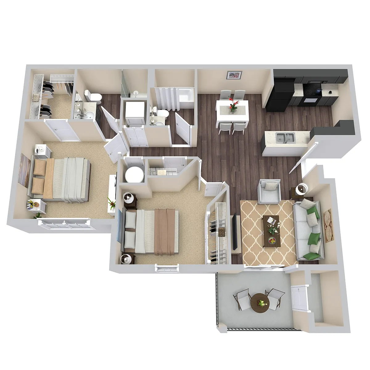 Floor plan Red Rock