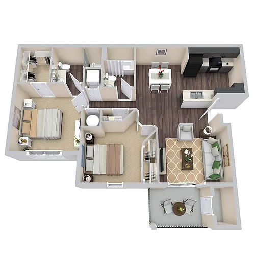 Floor plan Red Rock