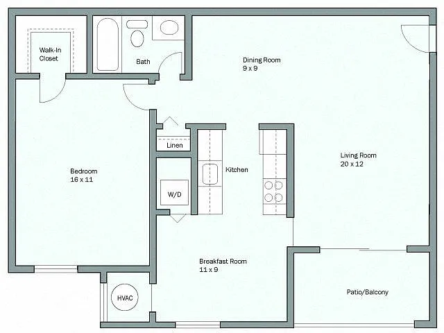 Floor plan Maryland