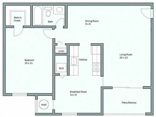 Floor plan Maryland