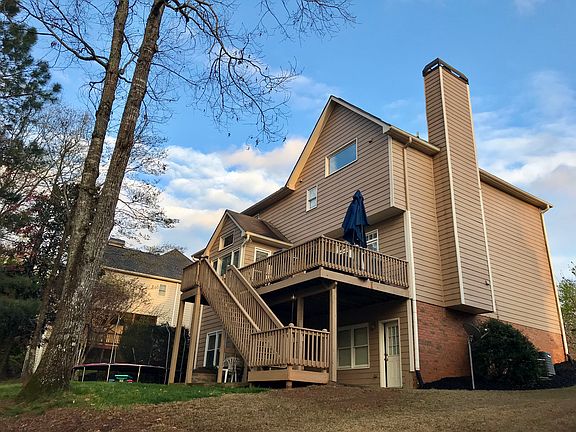 rear of home near creek