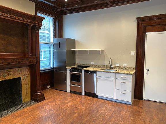 Open kitchen/living space