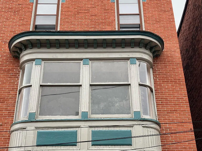 Front of building