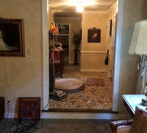 Foyer from formal living room