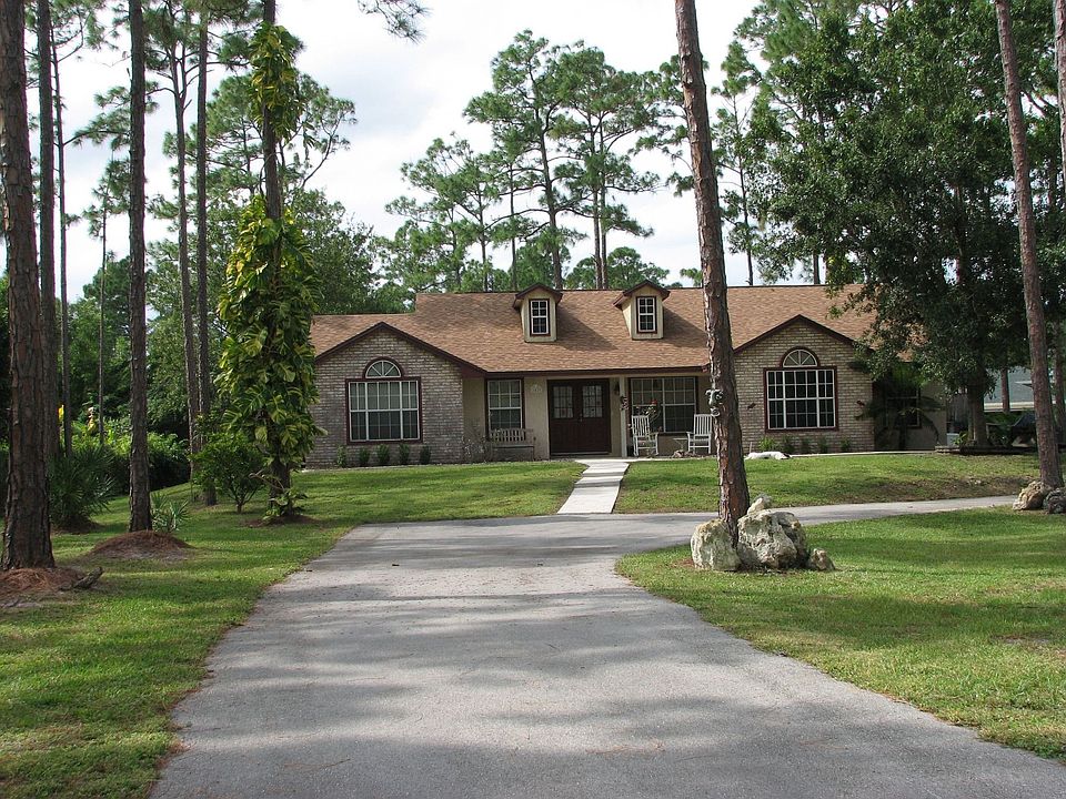 View from front gate