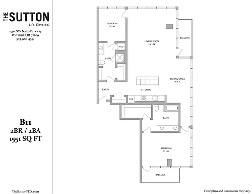 Floor plan B11