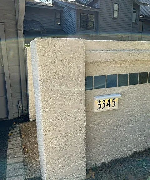 Private entrance to the villa