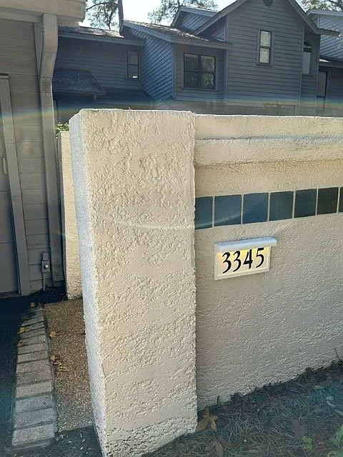 Private entrance to the villa