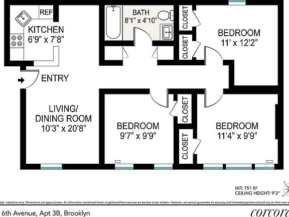 2nd image of 619 6th Ave #3R