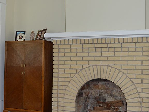 living room fireplace