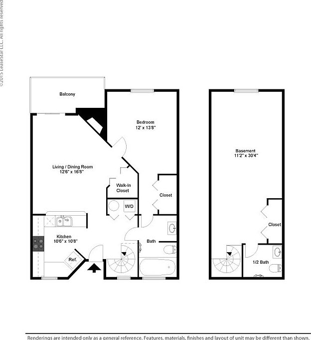 Floor Plan, has basement but this apartment has a beautiful