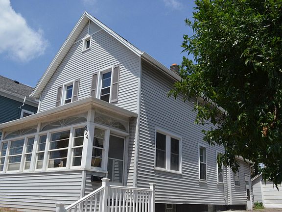 House side-view with front porch