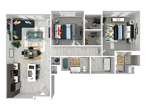 Floor plan Sprgfld B