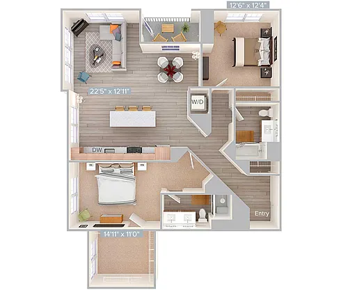 Floor plan B13-1303-1339