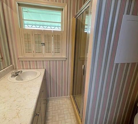 Bathroom with shower