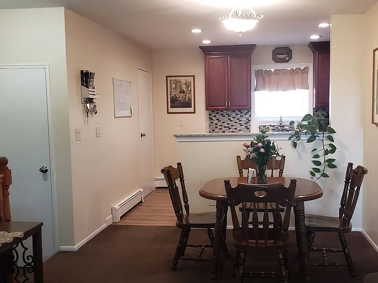 Open to kitchen