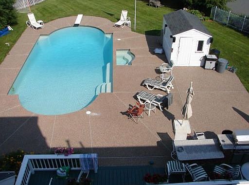 pool view 3rd floor