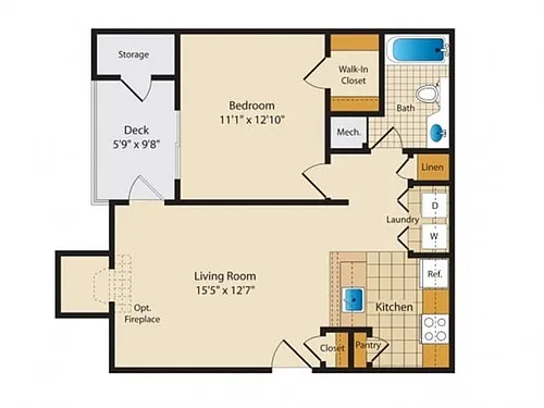 Floor plan Carina