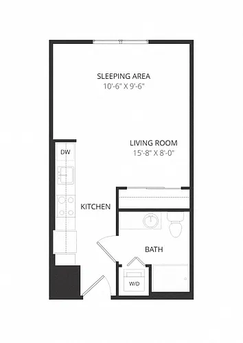 Floor plan The Harris