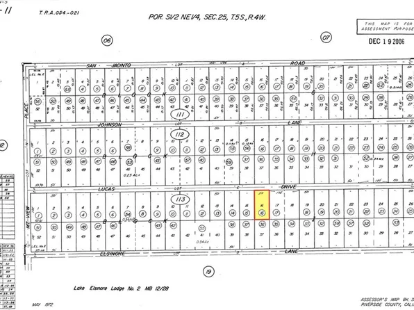 0 Lucas Dr Lot 16, Quail Valley, CA 92587