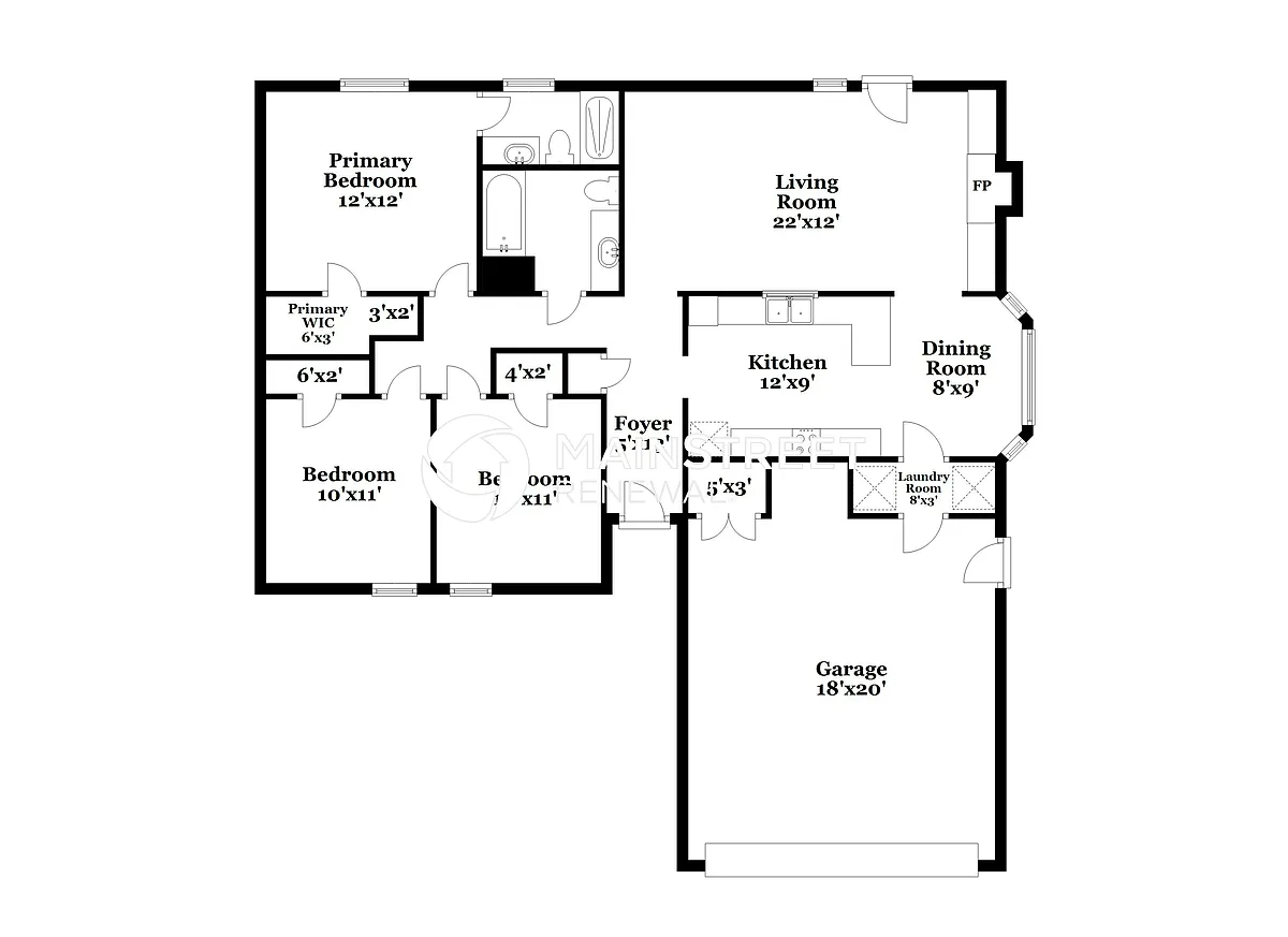 Floor Plan - 3112 SW 95th St