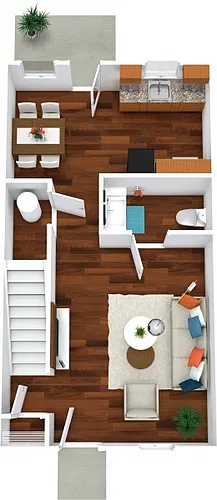 Floor plan 2-Townhome