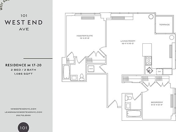 2nd image of 101 W End Ave APT 20M